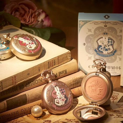 CUTE RUMOR | Wonderland Tea Party Pocket Watch Blush
